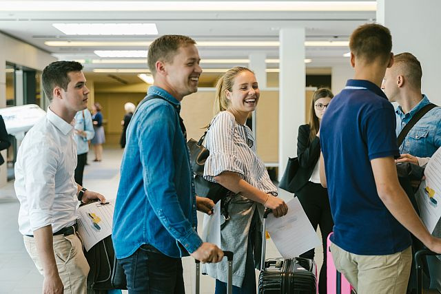 Jetzt geht's los: Ankunft bei der Startwoche unserer Azubis und Dualen Studenten